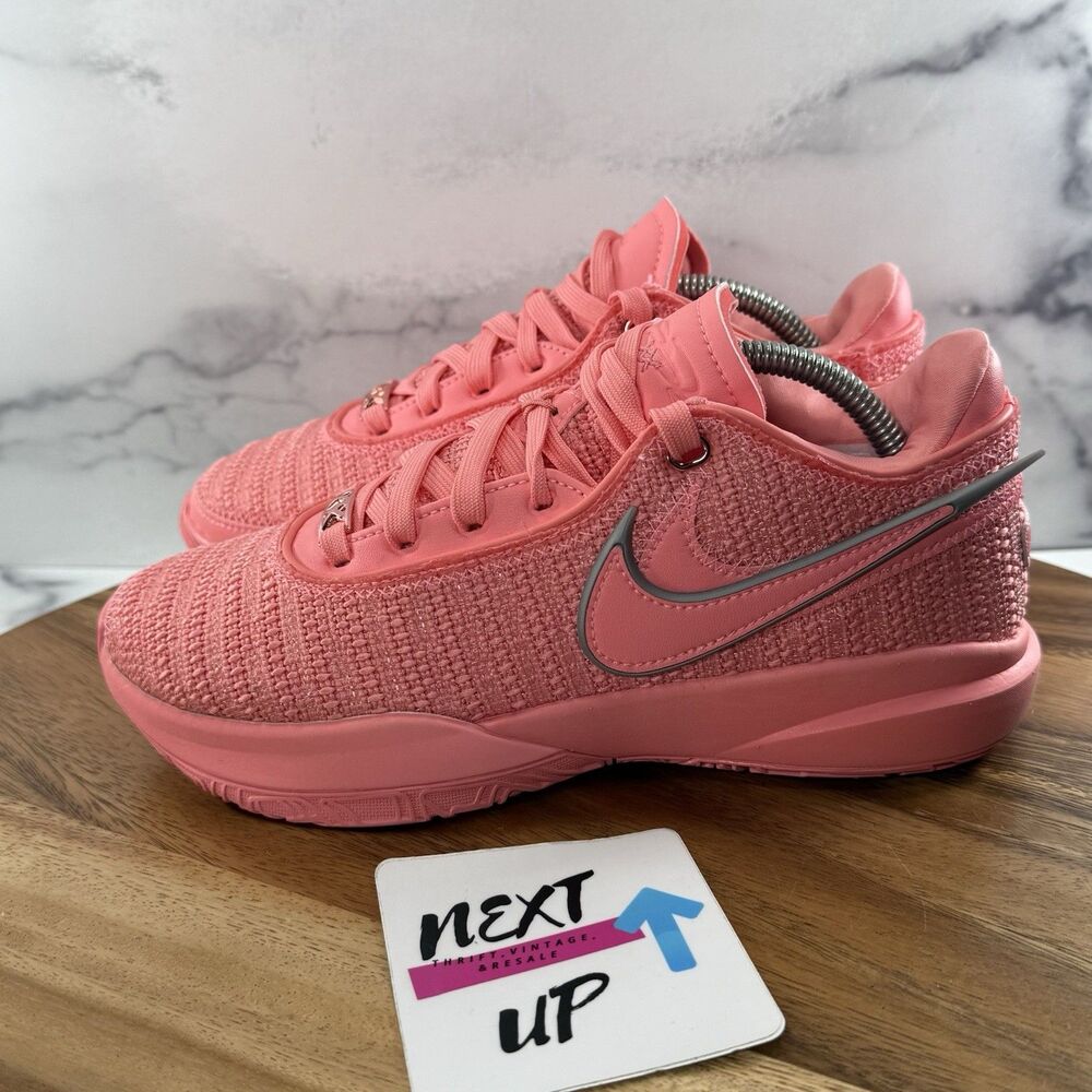 Mens 6.5/Womens 8-Nike Lebron 20 XX Pink Diamond nby Basketball DJ5423-600